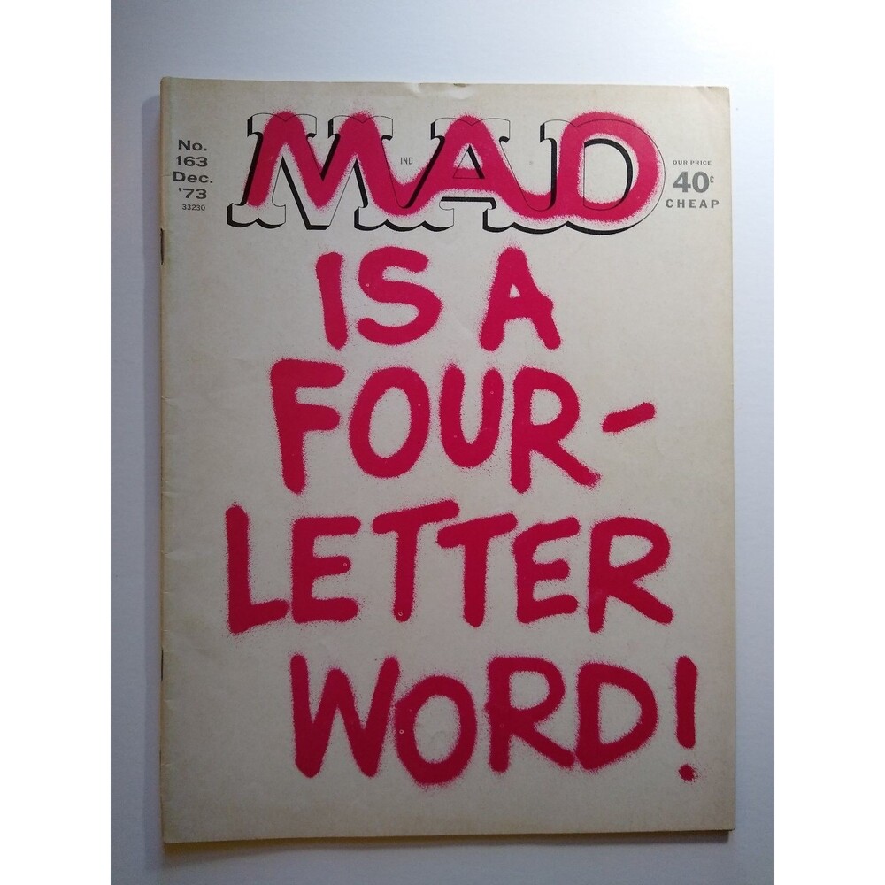 MAD Magazine #163 Dec 1973 The Class Of 44 Last Horizon Satire Comic Book